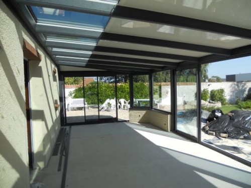 1.2 vitré.JPG (49.44 Kio) Consulté 11157 fois La partie vitrée, l'est sur une profondeur d' 1.20 m env, pour une profondeur totale de 3.5 m