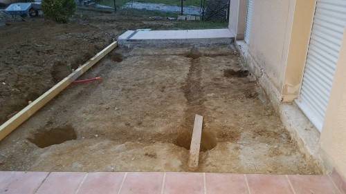 Préparation avant ferraillage