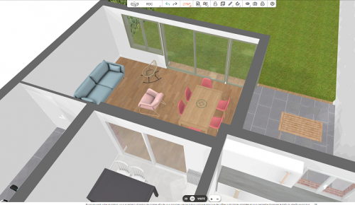 visu véranda intérieur